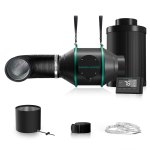 Kit Extracteur d'air / Filtre (Ø100mm) Contrôleur Thermostatique Mars Hydro