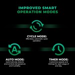 Kit Extracteur d'air iFresh / Filtre (Ø100mm) Contrôleur Intelligent Mars Hydro – Image 9