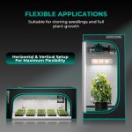 TS 600 – Lampe de Culture LED 100W à Spectre Complet Mars Hydro – pour Petits Espaces – Image 6
