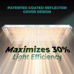 TSW 2000 – Lampe de Culture LED 300W à Spectre Complet Dimmable Mars Hydro – pour Tentes Intérieures, Végétation et Floraison - Image 4