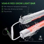 Barres LED VG40-R Spectre Rouge 40W Mars Hydro – Image 3