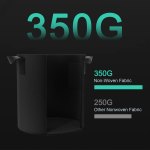 Lot de 5 Sacs de culture de 5 gallon(≃ 19L)  Mars Hydro – Image 7