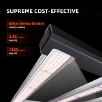 G5000 480W Lampe de Culture LED Bridgelux Spectre Complet WiFi & Bluetooth App-Control Dimmable Spider Farmer – Image 10