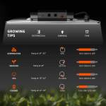 SF1000 100W Samsung LM301H EVO LED spectre complet Spider Farmer – Image 7