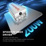 SF2000 200W Lampe de Culture LED Samsung LM301H EVO spectre complet Dimmable Spider Farmer – Image 7