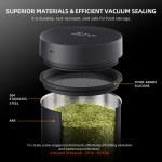 Auto-Cure Smart Jar de 2L Spider Farmer® | Pot de conservation sous vide avec couvercle intelligent pour conservation et affinage | Lot de 4 sachets bidirectionnels à 62% d'humidité – Image 6