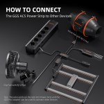 GGS AC5 Spider Farmer - Multiprise avec 5 connexions pour le contrôle climatique dans la tente de culture – avec mesure de la température, de l'humidité et du VPD, contrôle du temps, données historiques, Bluetooth et Wi-Fi – Image 8