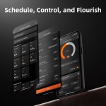 GGS Contrôleur intelligent Spider Farmer – Set de contrôle climatique - Surveillance de la température, de l'humidité et du VPD, synchronisation, historiques des données , Bluetooth et Wi-Fi pour un contrôle optimisé – Image 10