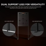 Panneau Organisateur mural pour contrôleurs et alimentations Spider Farmer - Genius Grow System pour tentes de culture – Image 6