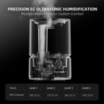 Humidificateur intelligent à vapeur froide de 5L avec capteur de température et d'humidité Smart APP Control Tuyau de ciblage extensible pour plantes Salle de tente de culture intérieure Spider Farmer – Image 5