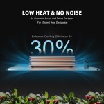 Kit Complet Spider Farmer SF4000 450W - Tente de Culture 120x120x200cm - LED Samsung 301H EVO Spectre complet - ventilateur ∅15cm - kit ventilation ∅150mm SPEED Controller SERIES – Image 7