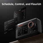 GGS Contrôleur intelligent Spider Farmer – Set de contrôle climatique - Surveillance de la température, de l'humidité et du VPD, synchronisation, historiques des données , Bluetooth et Wi-Fi pour un contrôle optimisé – Image 9