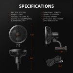 Kit Complet Spider Farmer SF4000 450W - Tente de Culture 120x120x200cm - LED Samsung 301H EVO Spectre complet - ventilateur ∅15cm - kit ventilation ∅150mm SPEED Controller SERIES – Image 8
