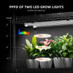 Étagère de culture 6 niveaux 110x40x180cm Spider Farmer - éclairage horticole LED 220W - Tente 1680D - Idéal pour germination et bouturage – Image 8