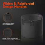 Lot de 5 sacs de culture en tissu de 40L – pots de plantes respirants et réutilisables Spider Farmer – Image 5