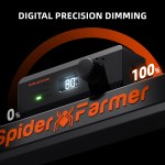 Kit Complet Spider Farmer G3000 300W - Tente de Culture 90x90x180cm - LED Spectre complet avec contrôle WiFi et Bluetooth - ventilateur ∅15cm - kit ventilation ∅100mm SPEED Controller SERIES – Image 8