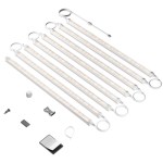 Barres de culture LED 200W à spectre complet et intensité variable Spider Farmer 2026 pour plantes d'intérieur, étanches IP65, connectables, écoénergétiques et faciles à installer, idéales pour support de plantes et serre (lot de 8)